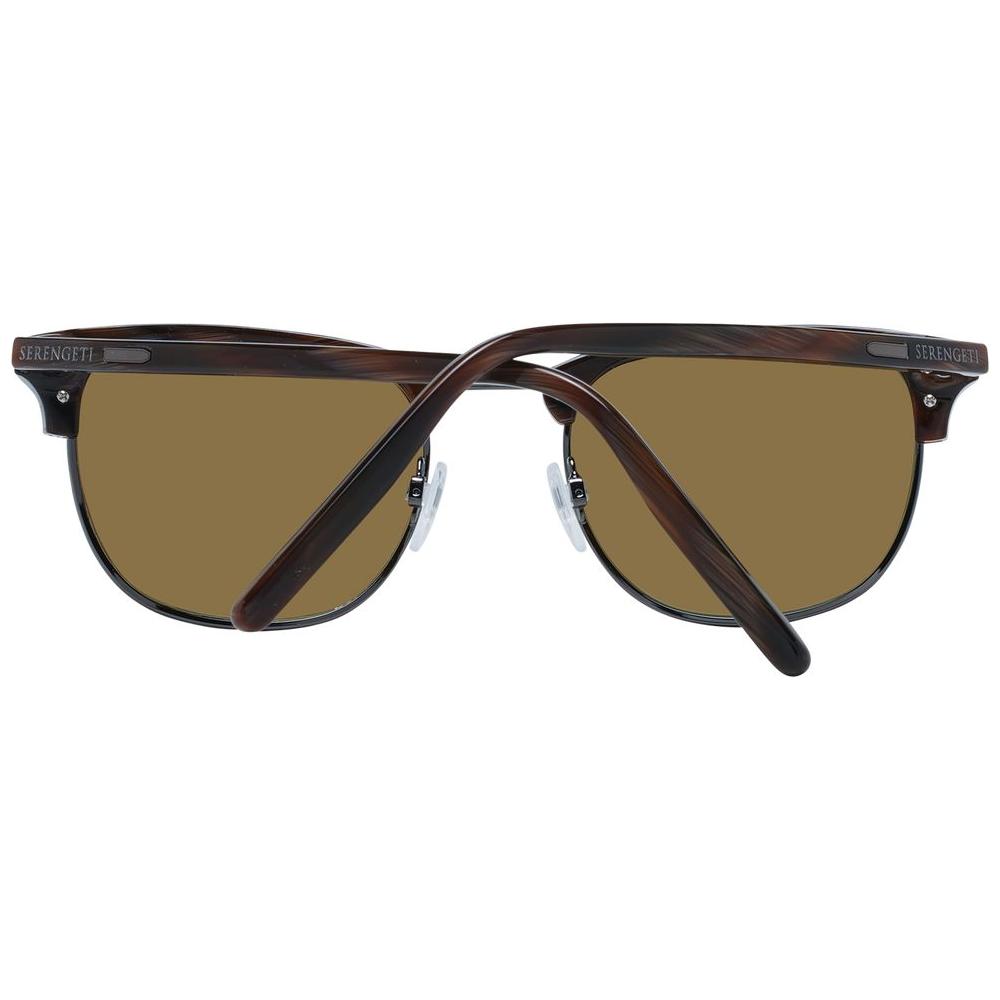 Serengeti Brown Unisex Sunglasses