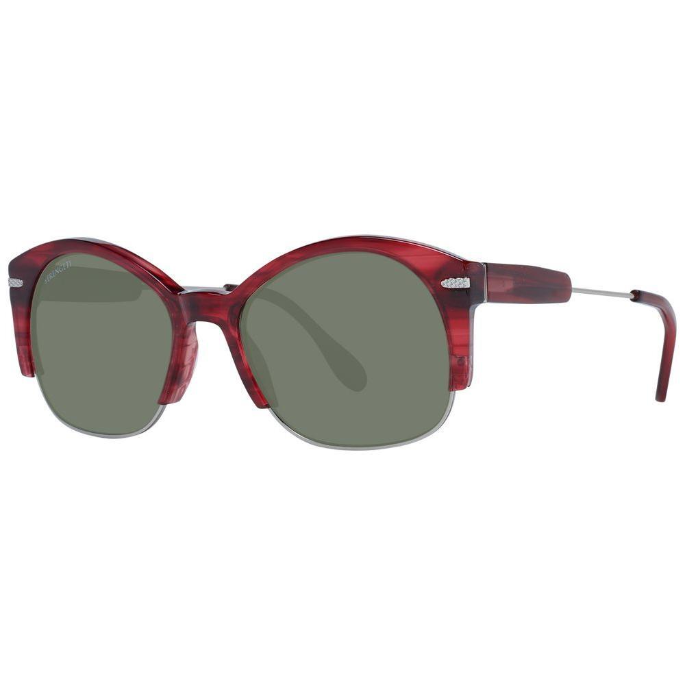 Serengeti Multicolor Acetate & Metal Sunglasses