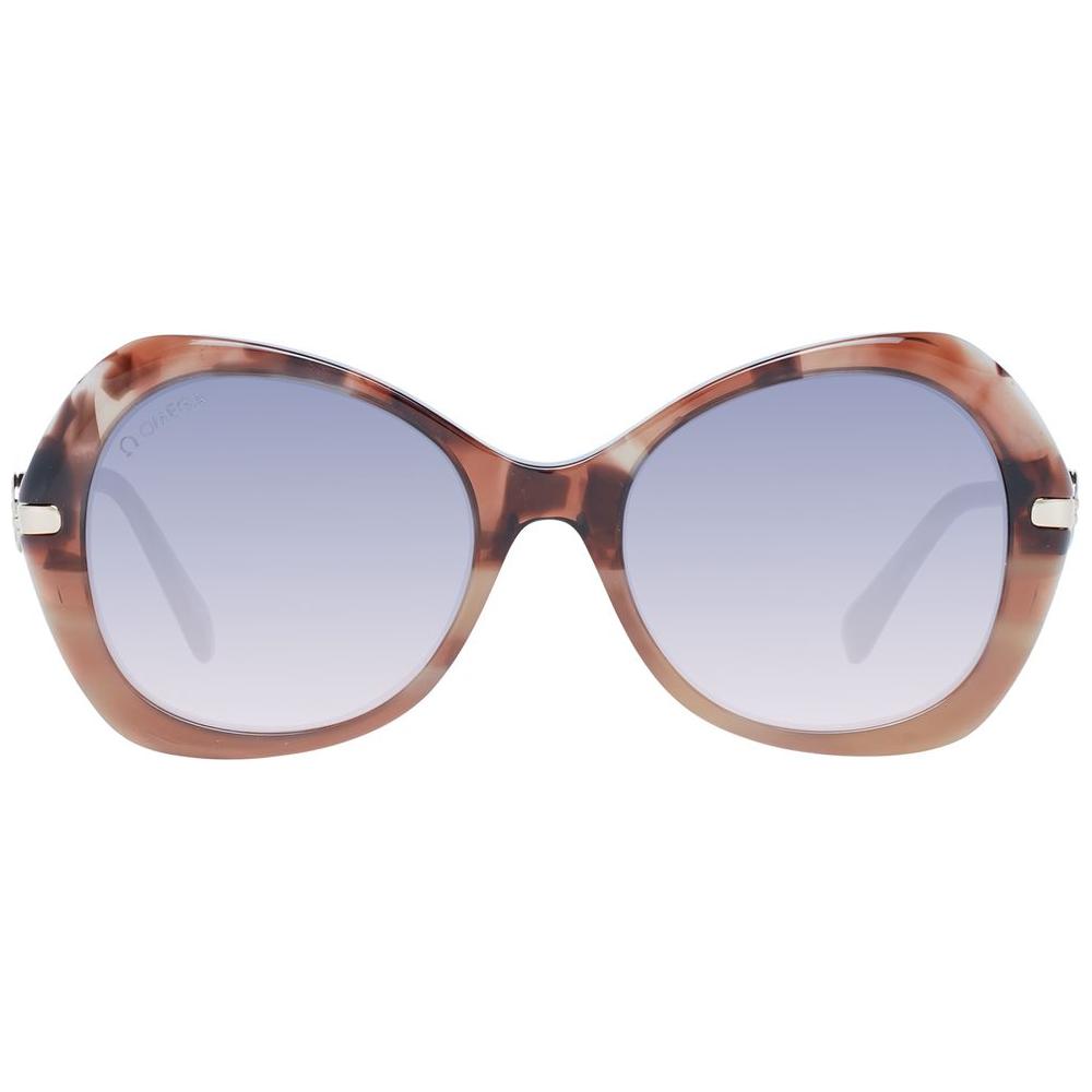 Omega Brown Women Sunglasses