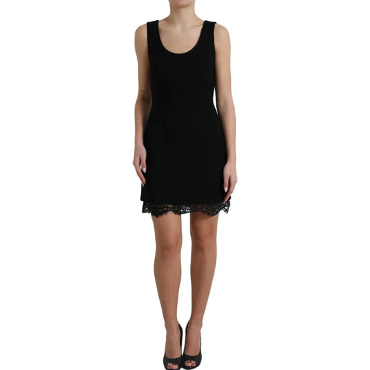 Dolce & Gabbana Elegant Sleeveless A-Line Mini Dress Dolce & Gabbana