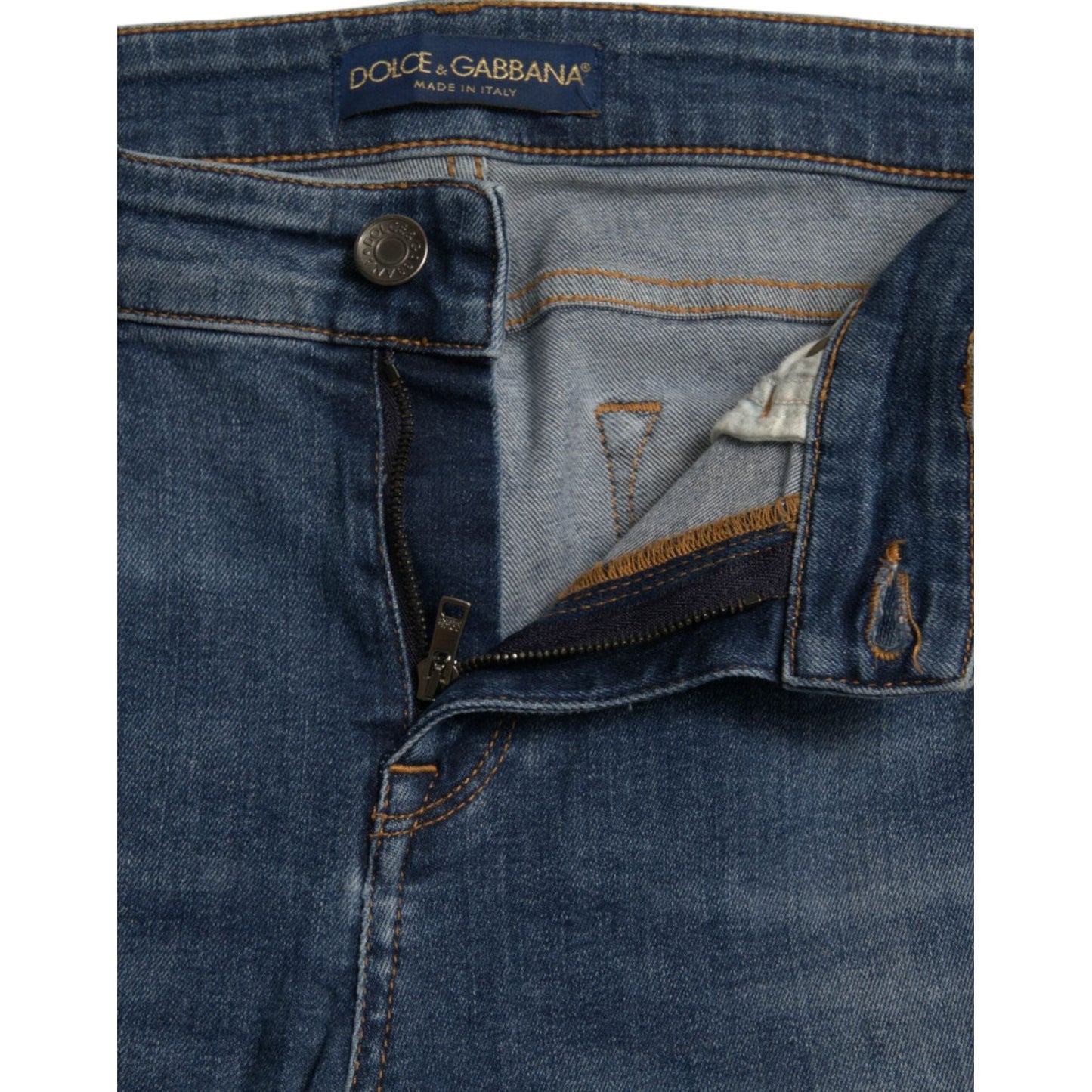 Dolce & Gabbana Chic Mid Waist Stretch Denim Jeans Dolce & Gabbana