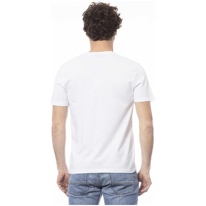 Ungaro Sport White Cotton Men T-Shirt