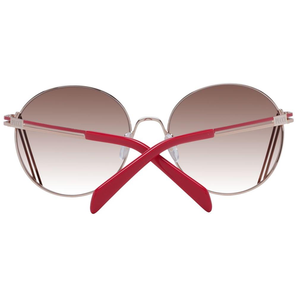 Emilio Pucci Rose Gold Women Sunglasses