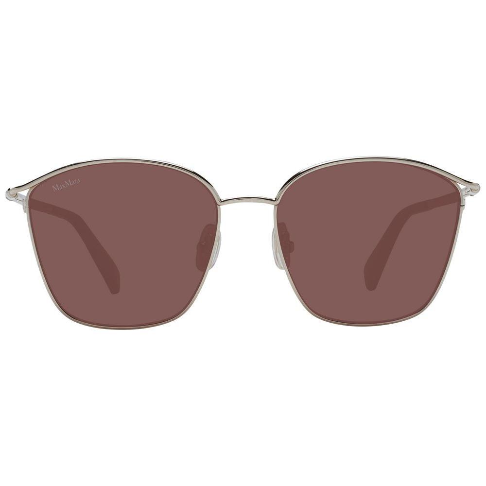 Max Mara Gold Metal Sunglasses
