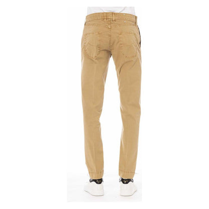 Jacob Cohen Beige Cotton Men Pants Jacob Cohen