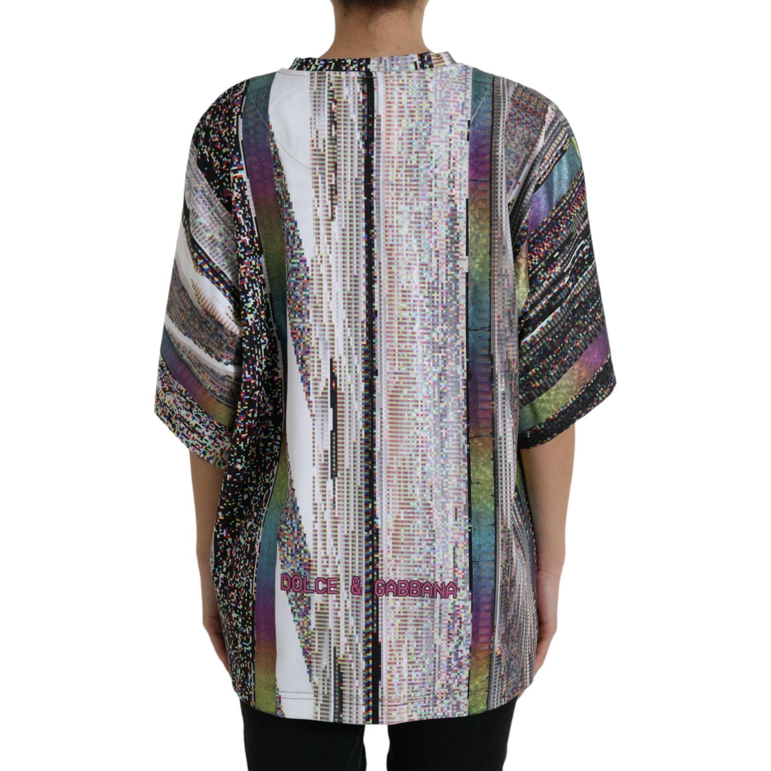 Dolce & Gabbana Multicolor With Love Always Print T-shirt