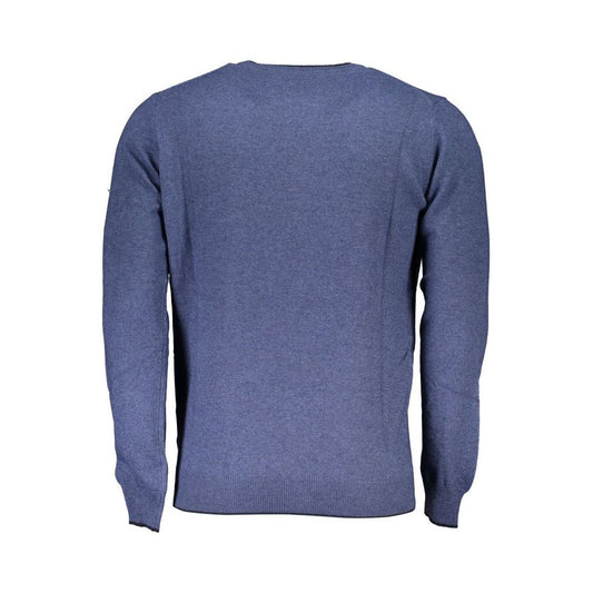 North Sails Blue Polyamide Men Sweater North Sails