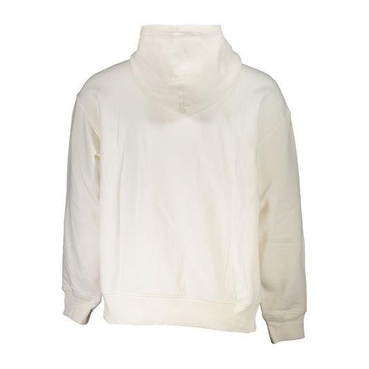 Tommy Hilfiger White Cotton Men Sweater Tommy Hilfiger