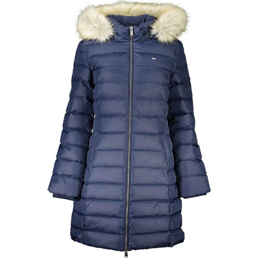 Tommy Hilfiger Blue Polyester Women Jacket Tommy Hilfiger