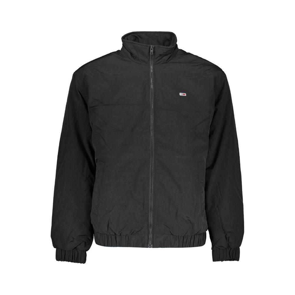 Tommy Hilfiger Black Polyester Men Jacket Tommy Hilfiger