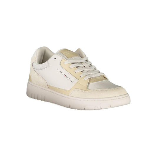 Tommy Hilfiger Beige Polyethylene Men Sneaker Tommy Hilfiger