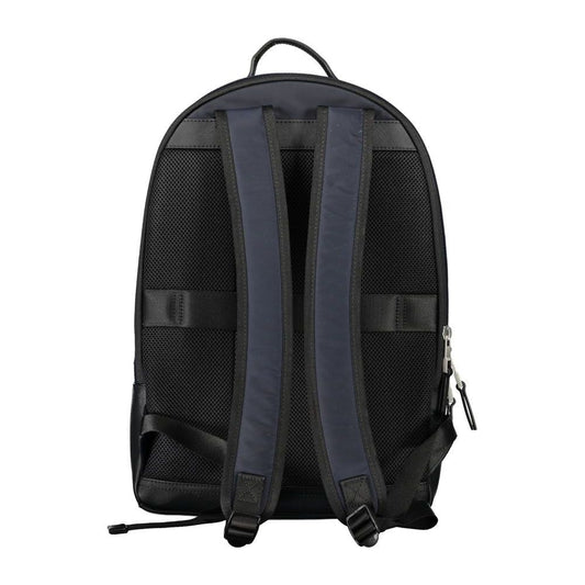 Tommy Hilfiger Elegant Contrast Detail Blue Backpack Tommy Hilfiger