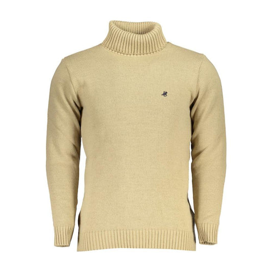 U.S. Grand Polo Chic Turtleneck Sweater with Embroidered Detail U.S. Grand Polo