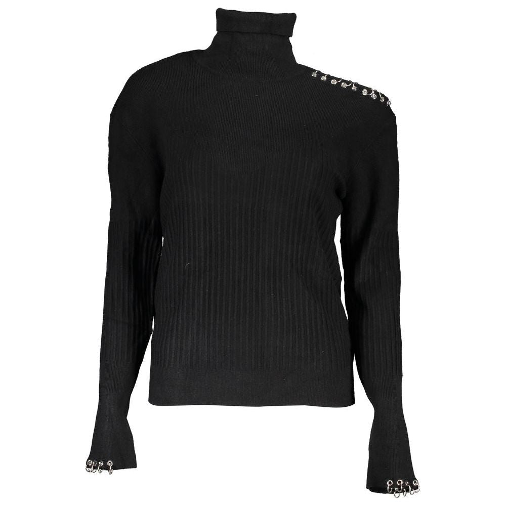 Patrizia Pepe Chic Contrast Turtleneck Sweater Patrizia Pepe