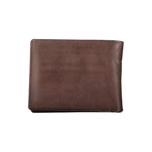 Elegant Dual Compartment Leather Wallet