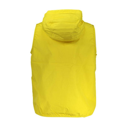 K-WAY Sleek Sleeveless Yellow Designer Jacket K-WAY