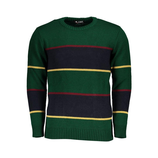 U.S. Grand Polo Green Fabric Sweater U.S. Grand Polo