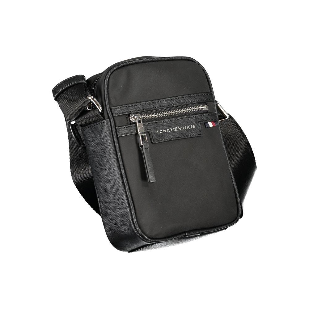 Tommy Hilfiger Black Polyester Shoulder Bag Tommy Hilfiger