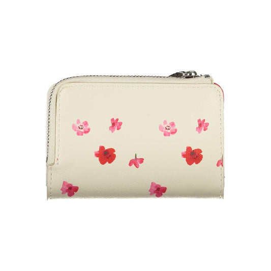 Desigual White Polyethylene Wallet Desigual