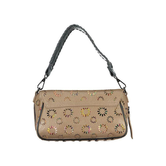 Desigual Beige Polyethylene Handbag Desigual