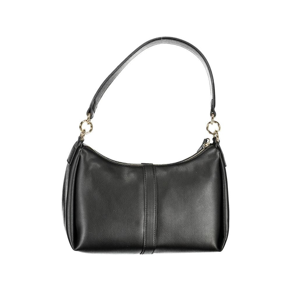 Tommy Hilfiger Black Polyester Handbag Tommy Hilfiger