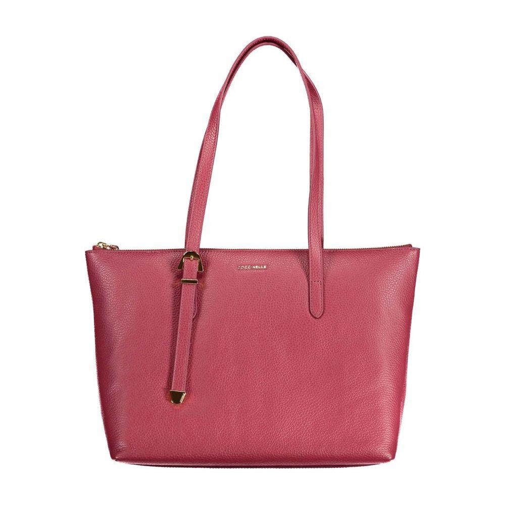 Coccinelle Red Leather Handbag Coccinelle