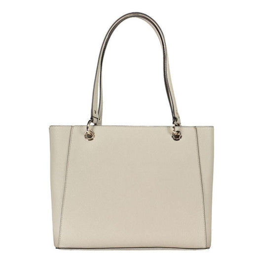 Guess Jeans Beige Polyethylene Handbag Guess Jeans