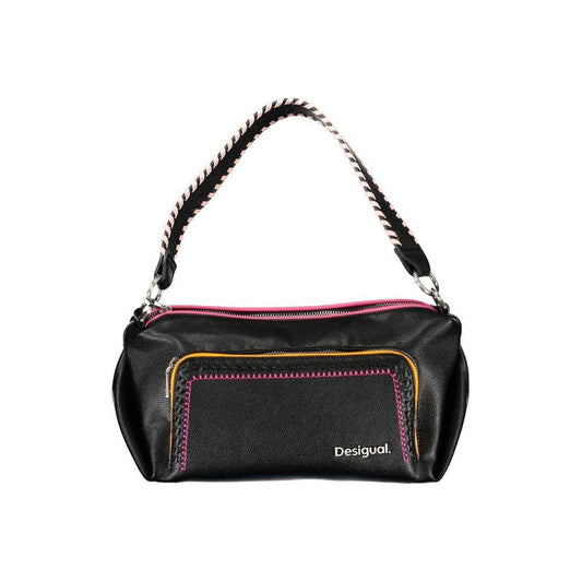 Desigual Black Polyethylene Handbag Desigual