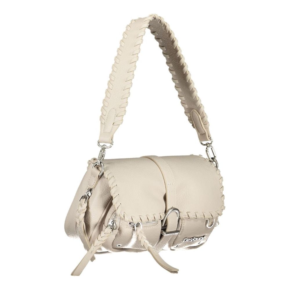 Desigual White Polyethylene Handbag Desigual