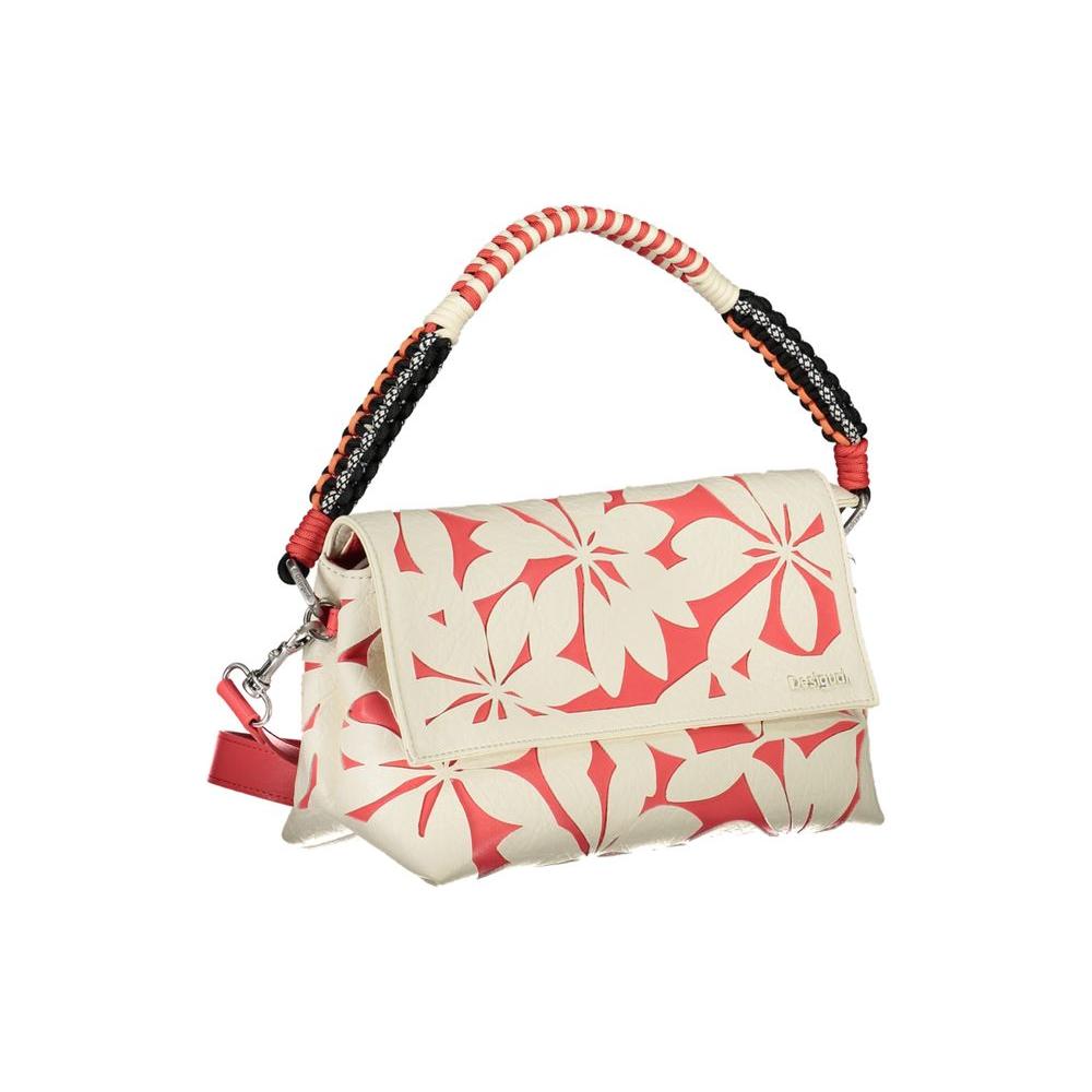 Desigual White Polyethylene Handbag Desigual