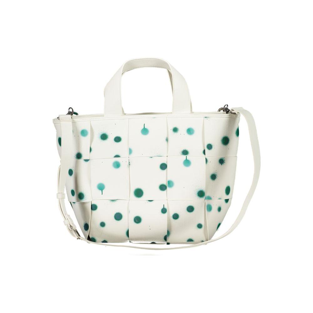 Desigual White Polyethylene Handbag Desigual