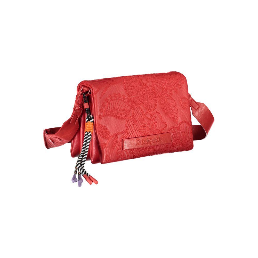 Desigual Red Polyethylene Handbag Desigual