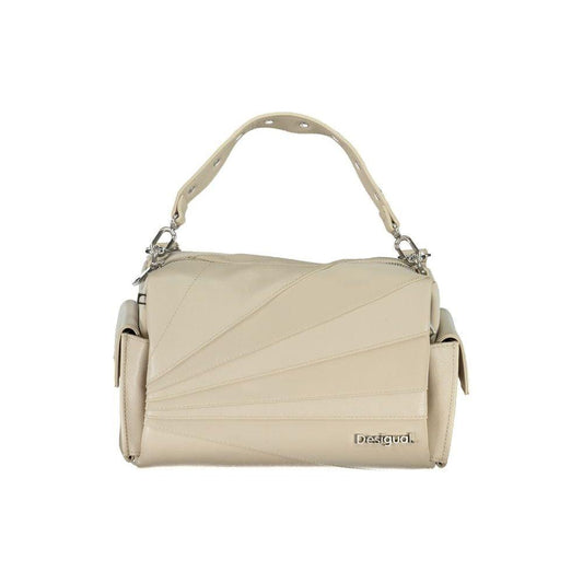 Desigual Beige Polyethylene Handbag Desigual