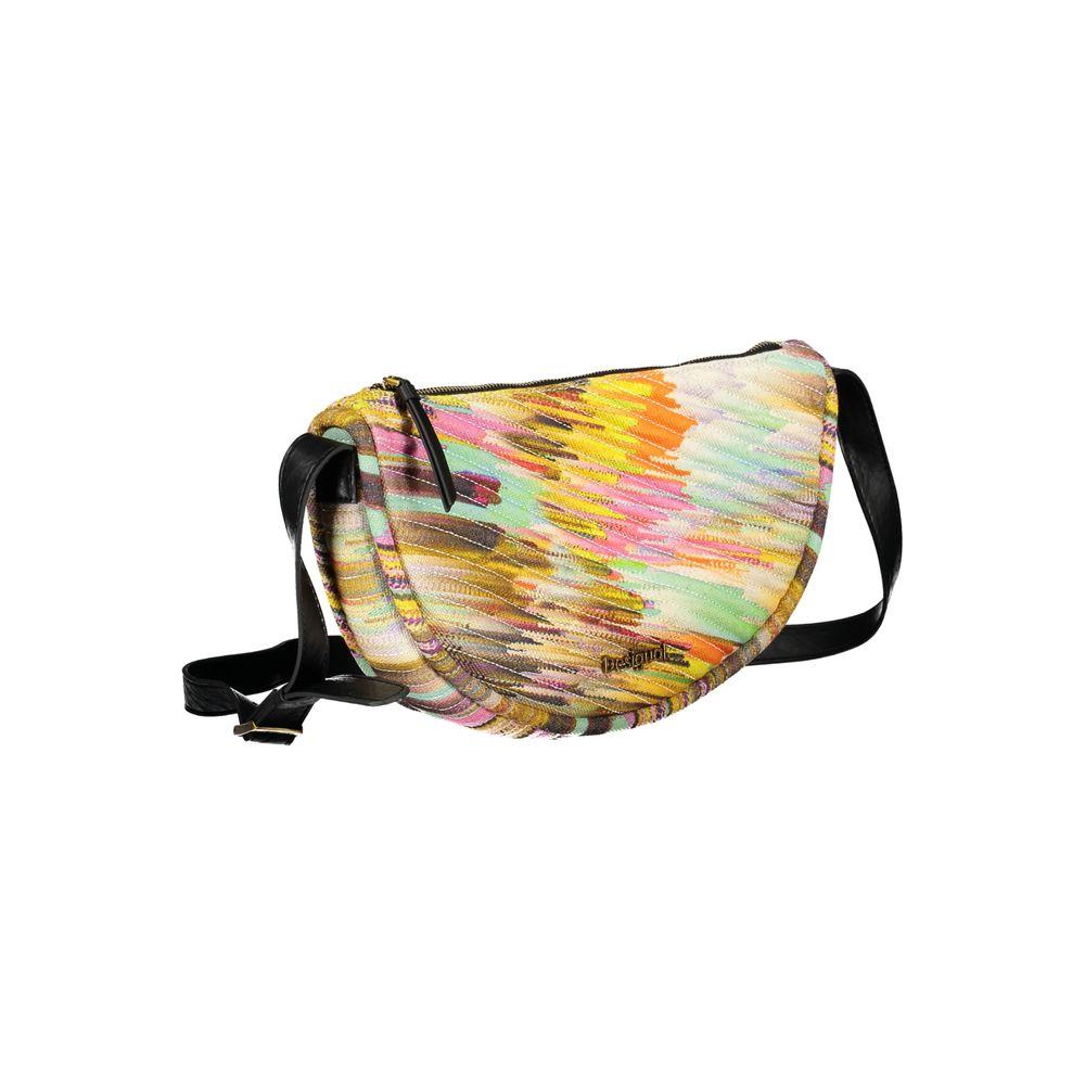 Desigual Yellow Polyester Handbag Desigual