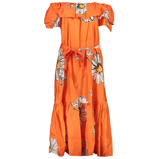 Orange Cotton Dress