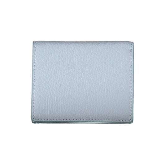 Coccinelle Light Blue Leather Wallet Coccinelle