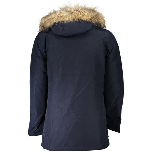 Woolrich Blue Cotton Jacket Woolrich