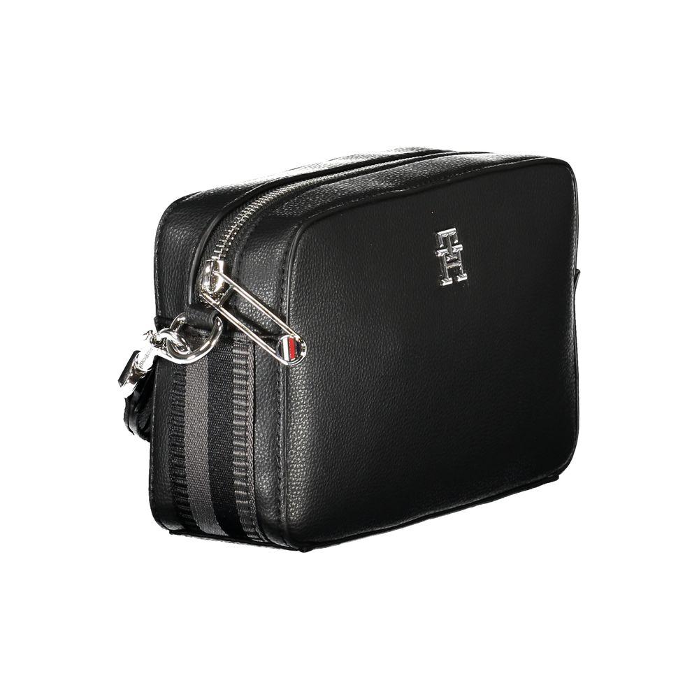 Tommy Hilfiger Black Polyester Handbag Tommy Hilfiger