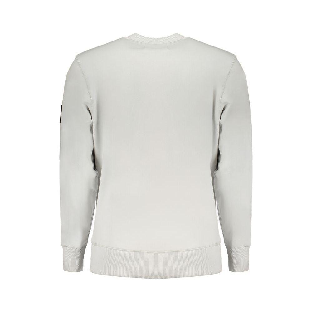 Calvin Klein Gray Cotton Sweater Calvin Klein