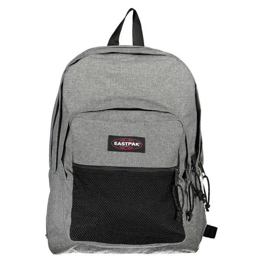 Gray Polyester Backpack