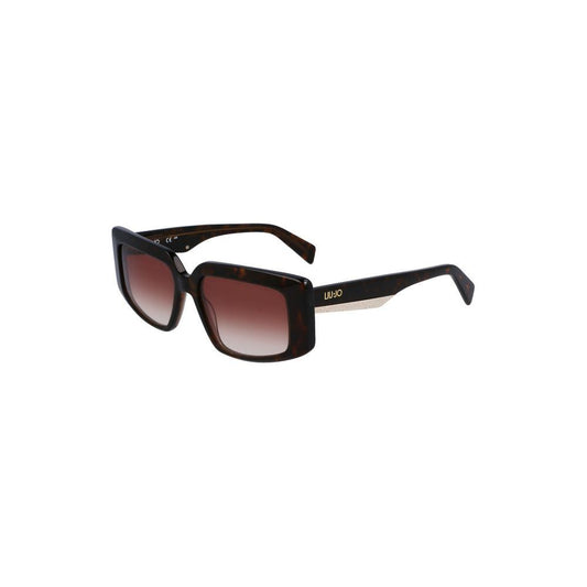 Liu Jo Brown Acetate Sunglasses Liu Jo