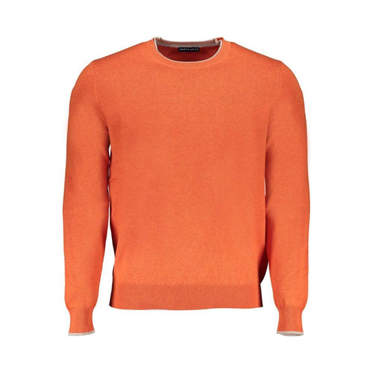 North Sails Orange Cotton Sweater North Sails