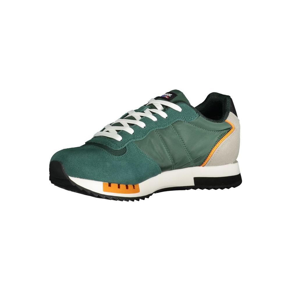 Blauer Green Polyester Sneaker Blauer