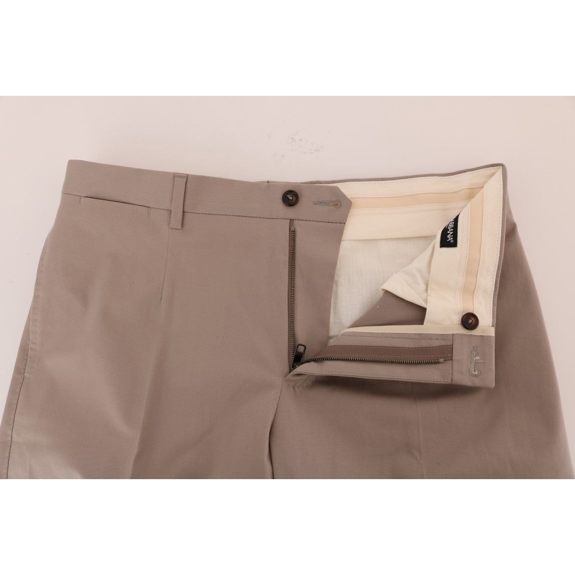 Dolce & Gabbana Chic Beige Chinos Casual Pants Jeans & Pants Dolce & Gabbana