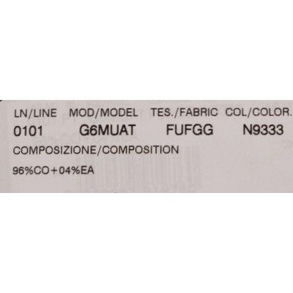 Dolce & Gabbana Beige Cotton Stretch Chinos Pants