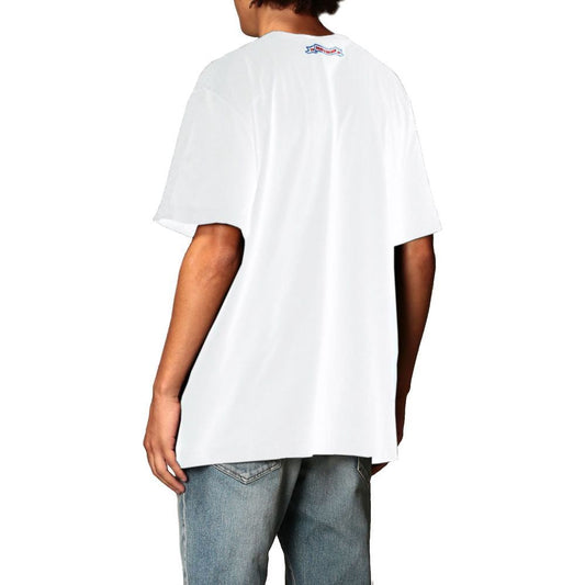 Dsquared² White Cotton Men T-Shirt Dsquared²