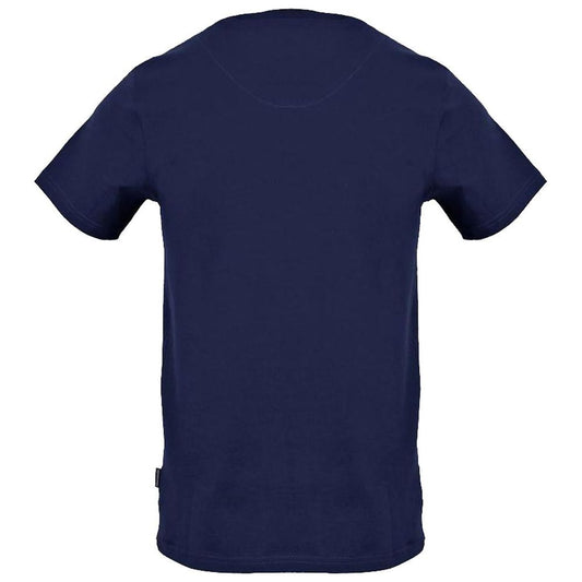 Aquascutum Blue Cotton T-Shirt Aquascutum