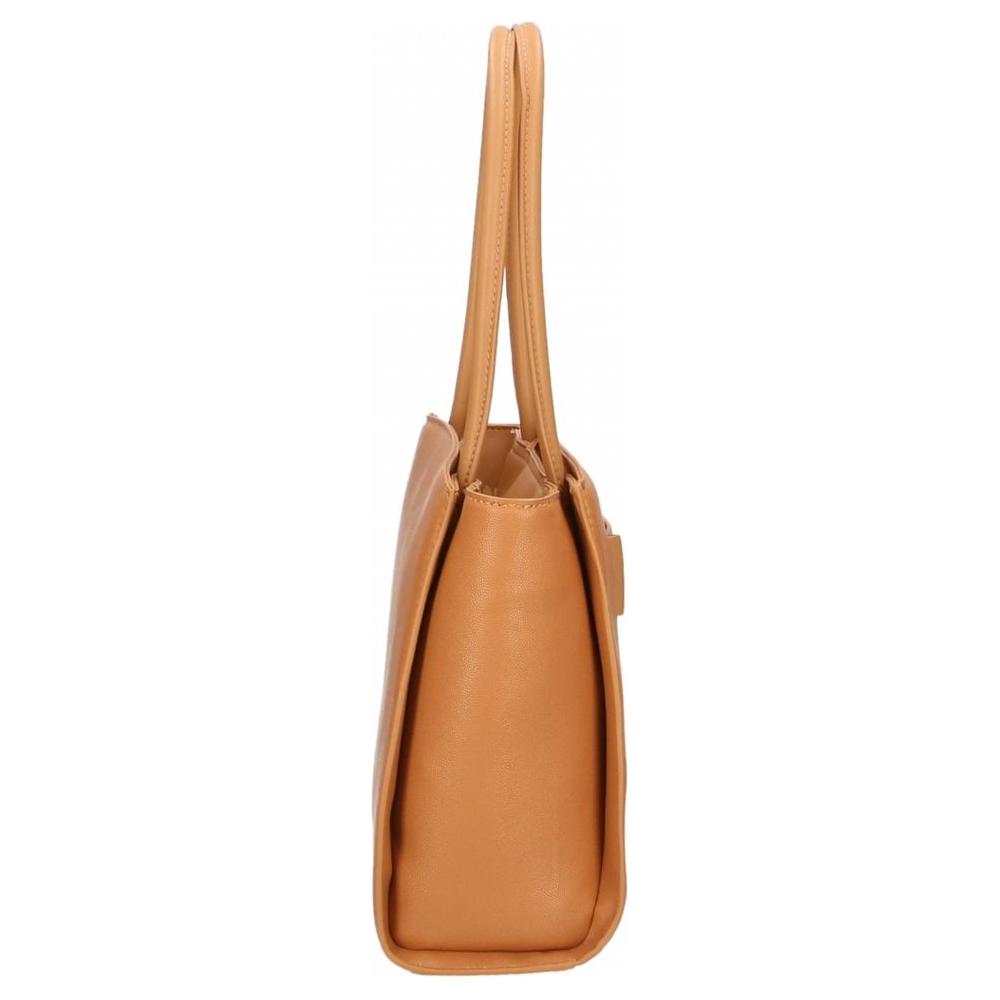 Plein Sport Brown Polyethylene Women Shoulder Bag Plein Sport