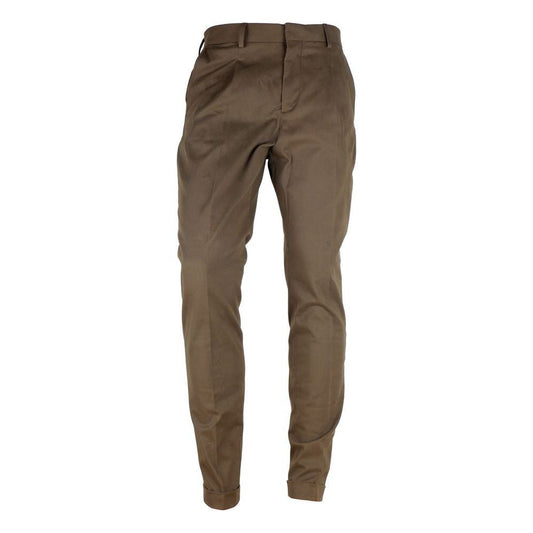 Made in Italy Warm Milano Wool-Blend Men's Trousers Made in Italy