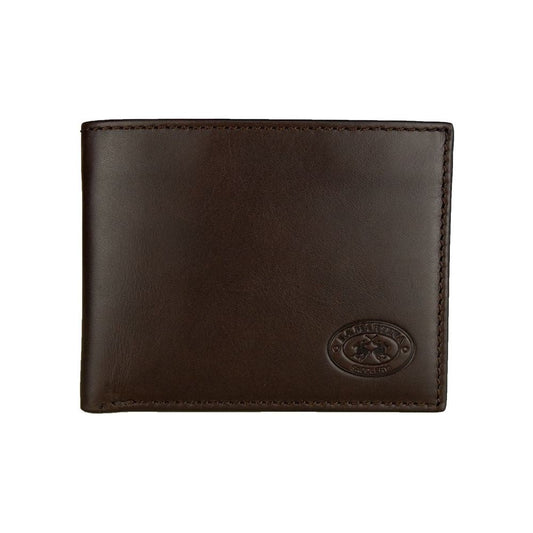 Elegant Dark Brown Leather Wallet